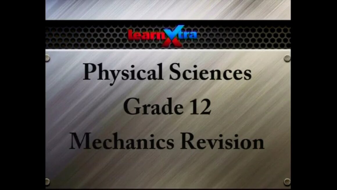 014 Mechanics Revision