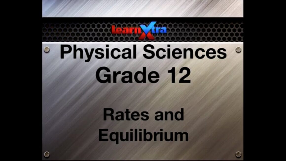 049 Rates & Chemical Equilibrium