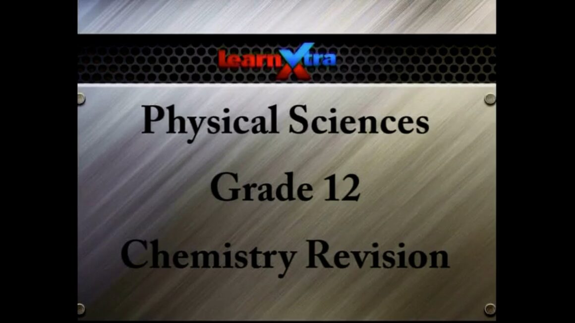 051 Chemistry Revision