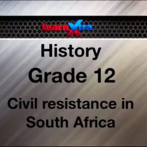 06 Civil Resistance in South Africa