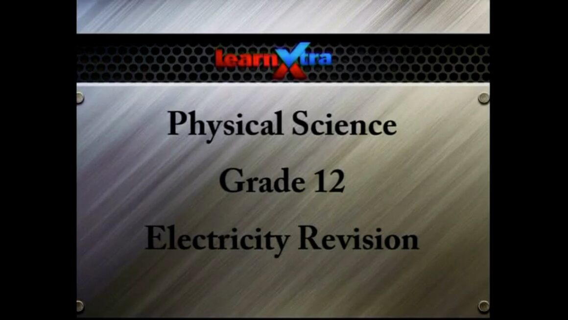 071 Electricity Revision