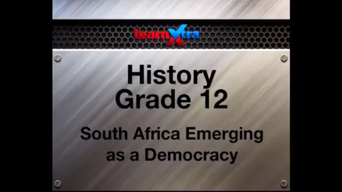 08 South Africa Emerging as a Democracy