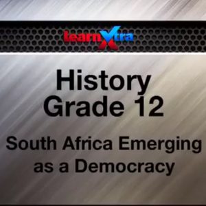 08 South Africa Emerging as a Democracy