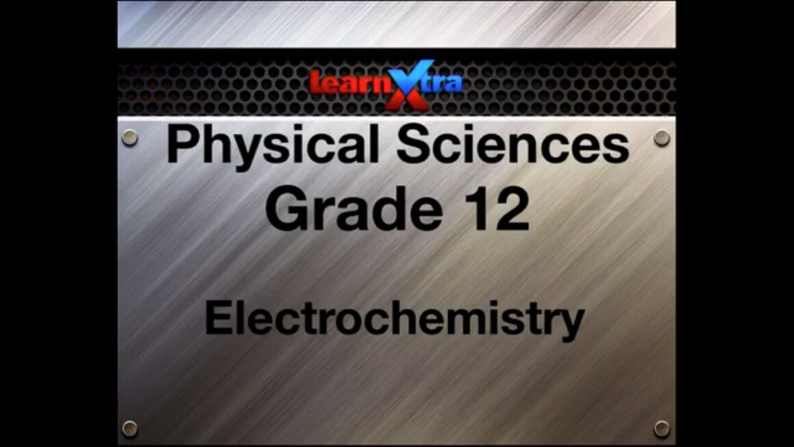 083 Electrochemistry 1