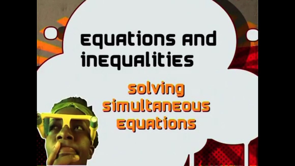 13 Solving Simultaneous Equations