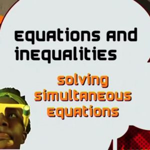 13 Solving Simultaneous Equations